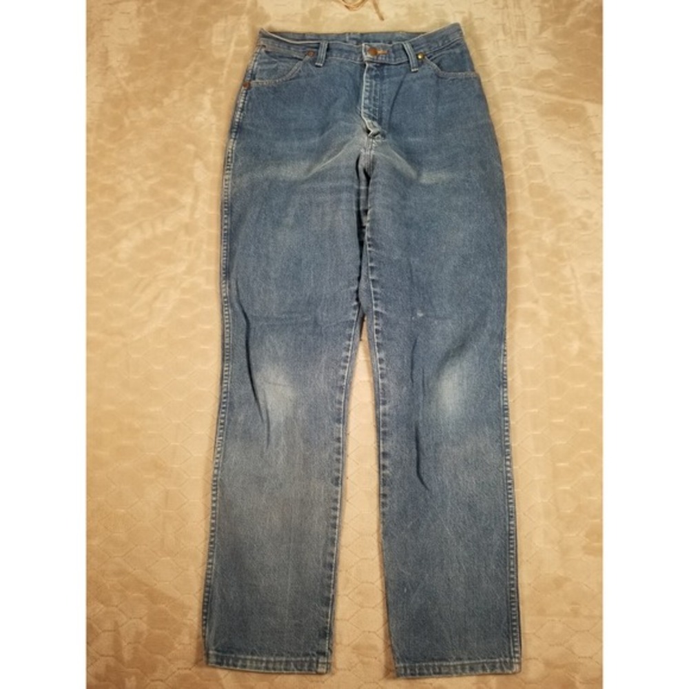 Wrangler‎ Jeans Womens 12MWZ FADES Tag 13/14x32 Fits 31x32 See Pics